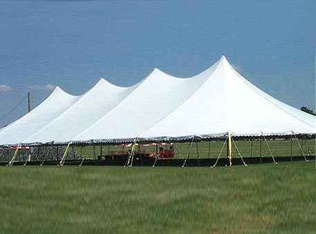 40' x 100' White Tent