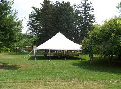 40' x 40' White Tent