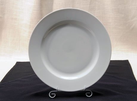 10” Classic White China Dinner Plate