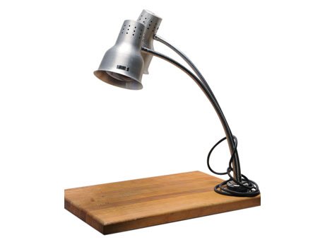 Heat Lamp with Cutting Board