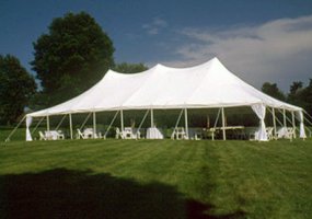 40' x 80' White Tent