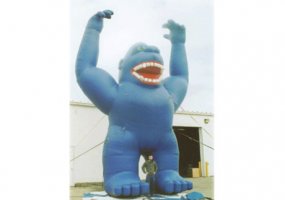 Inflatable Gorilla for Advertising